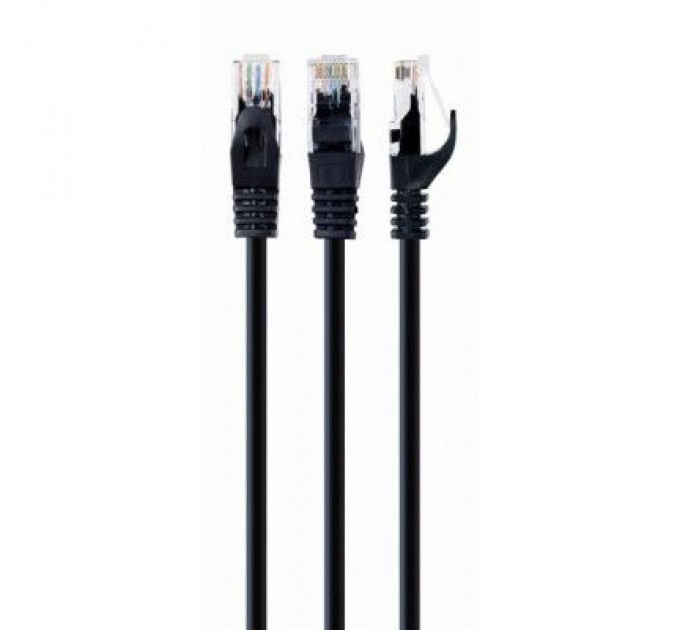 Cablexpert Патч-корд 1.5м UTP cat 6 CCA black Cablexpert (PP6U-1.5M/BK)