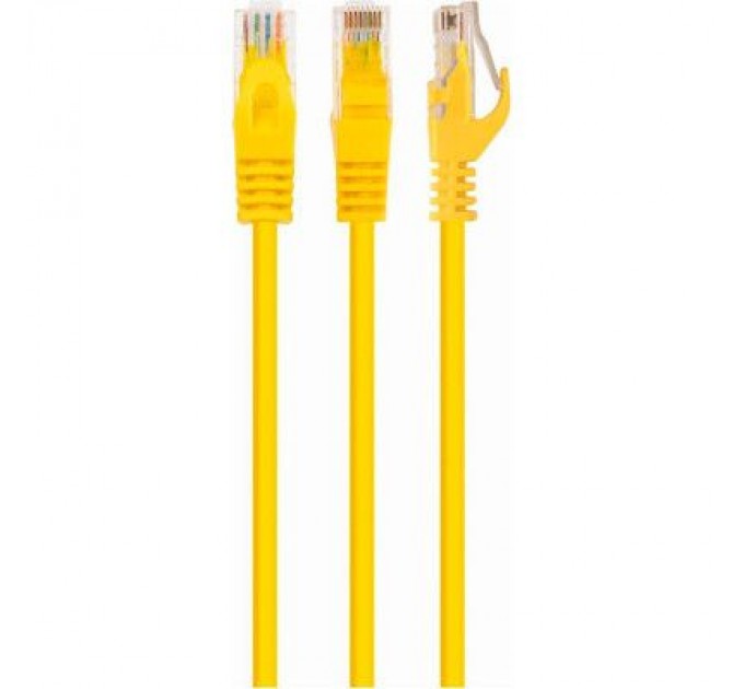 Cablexpert Патч-корд 5м UTP cat 6 CCA yellow Cablexpert (PP6U-5M/Y)