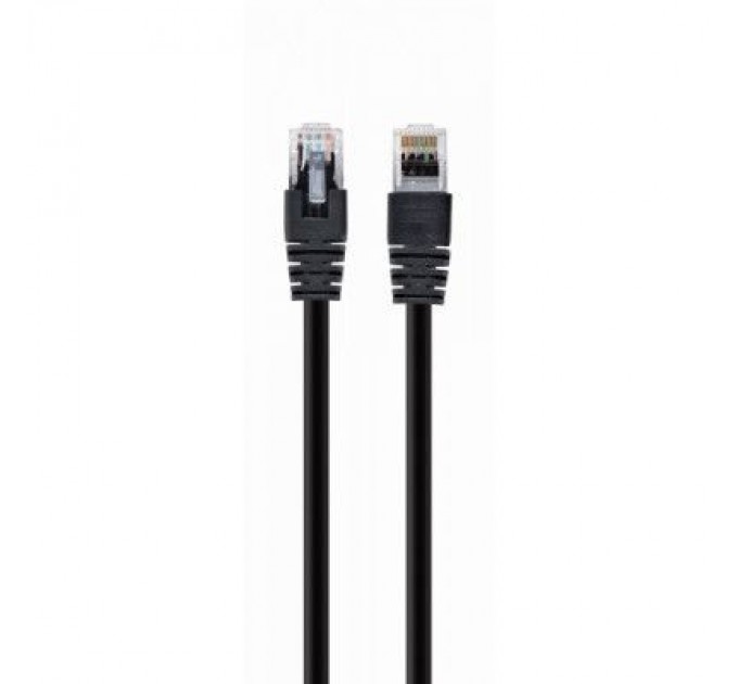 Cablexpert Патч-корд 10м UTP cat 5e CCA black Cablexpert (PP12-10M/BK)