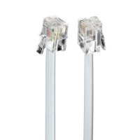 Патч-корд телефонний 10м RJ11 (6P4C) Cablexpert (TC6P4C-10M)