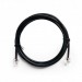 Cablexpert Патч-корд телефонний 2м RJ11 (6P4C) black Cablexpert (TC6P4CR-2M)