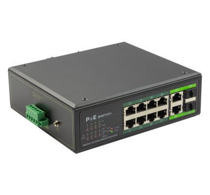 PowerPlant Комутатор мережевий PowerPlant POE802PRO