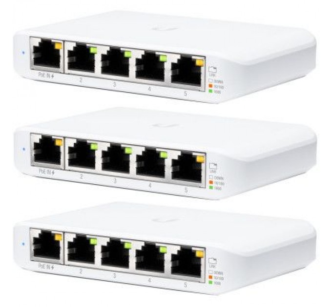 Ubiquiti Комутатор мережевий Ubiquiti USW-Flex-Mini-3