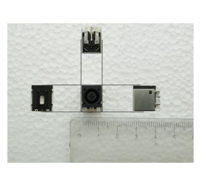 Универсальный Роз'єм живлення ноутбука для Dell, HP PJ030 (7.4mm x 5.0mm + center pin) Универсальный (A49009)