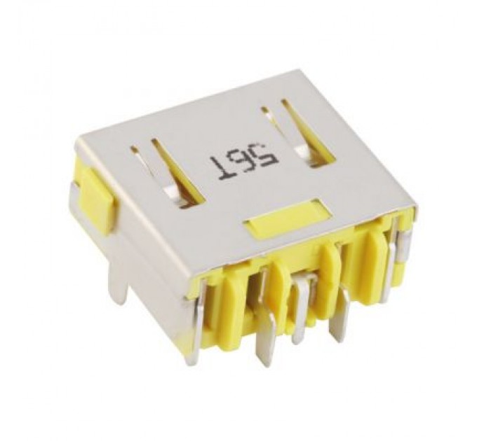 Универсальный Роз'єм живлення ноутбука для Lenovo PJ579 (rectangle + center pin) Универсальный (A49058)