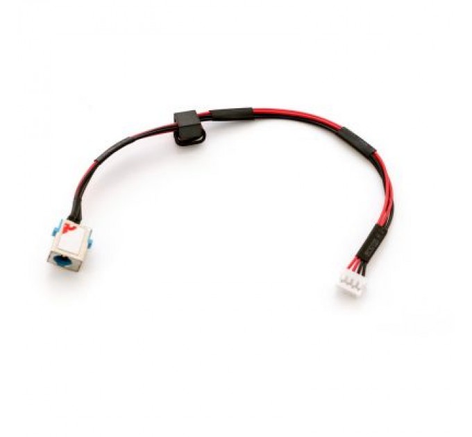 Универсальный Роз'єм живлення ноутбука з кабелем для Acer PJ253 (5.5mm x 1.7mm), 4-pin, 19 см Универсальный (A49044)