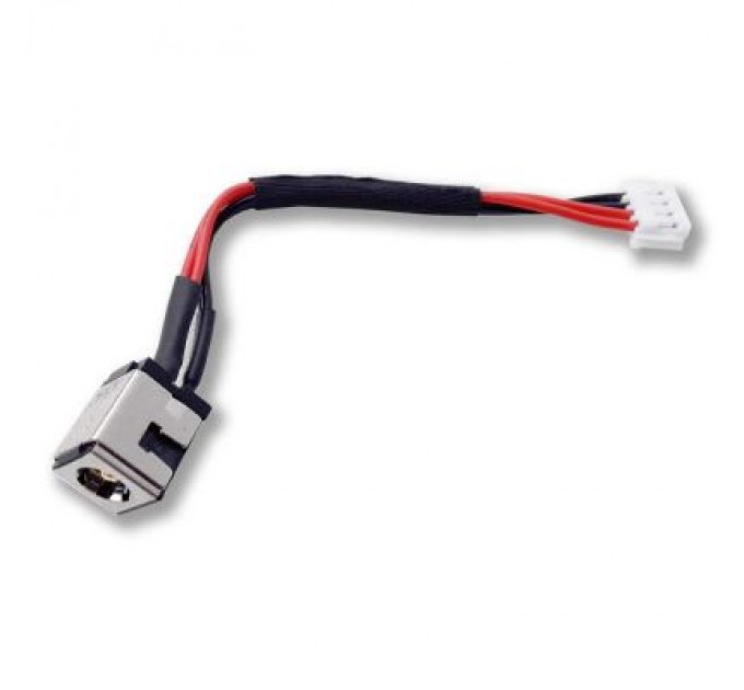 Универсальный Роз'єм живлення ноутбука з кабелем для Asus PJ246 (5.5mm x 2.5mm), 4-pin, 7 см Универсальный (A49041)