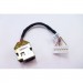 Универсальный Роз'єм живлення ноутбука з кабелем для HP PJ257 (7.4mm x 5.0mm + center pin), 7-pin, Универсальный (A49050)