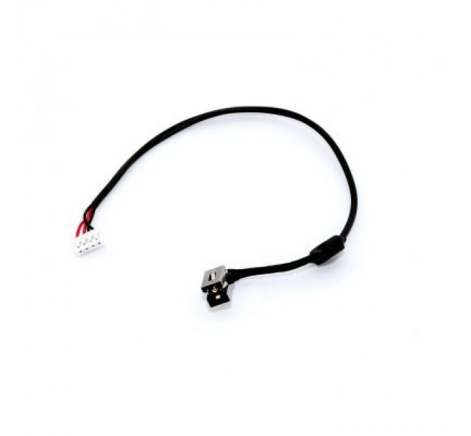 Универсальный Роз'єм живлення ноутбука з кабелем для Lenovo PJ390 (5.5mm x 2.5mm), 4-pin, 25 см Универсальный (A49037)