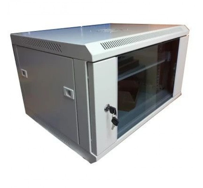 Hypernet Шафа настінна Hypernet 6U 19" 600x350 (WMNC-35-6U-FLAT-AC)