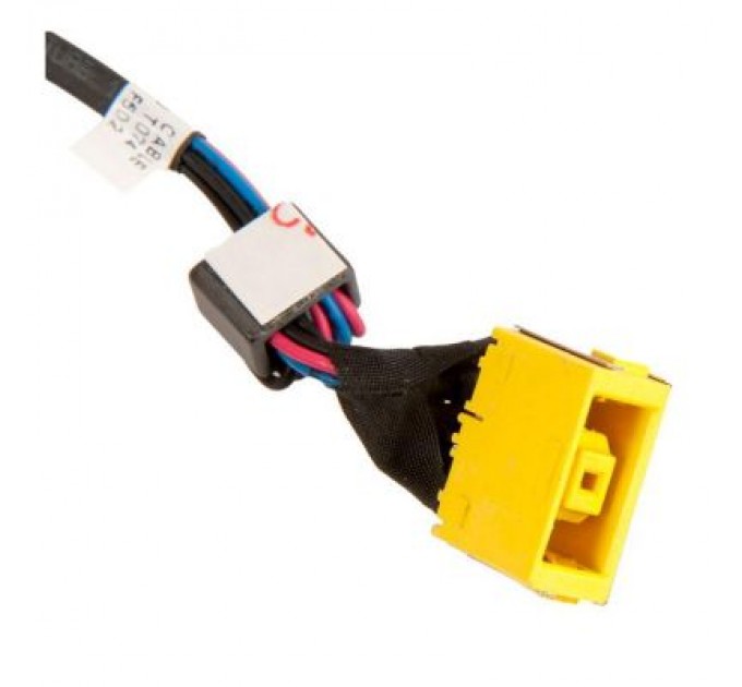 Универсальный Роз'єм живлення ноутбука з кабелем для Lenovo PJ585 (прямоугольный + center pin), 5-p Универсальный (A49071)