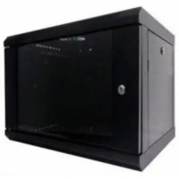 Шафа настінна Hypernet 9U 19" 600x500 (WMNC-500-9U-FLAT-BLACK)