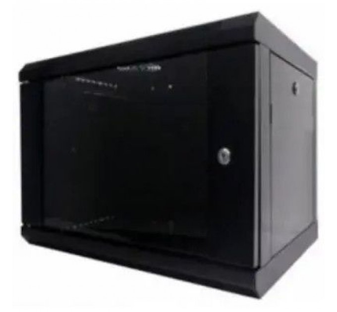 Hypernet Шафа настінна Hypernet 9U 19" 600x500 (WMNC-500-9U-FLAT-BLACK)