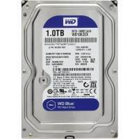 Накопитель HDD SATA 1.0TB WD Blue 7200rpm 64MB (WD10EZEX) Refurbished
