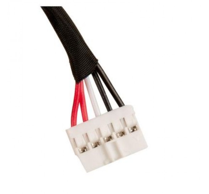 Lenovo Роз'єм живлення ноутбука з кабелем Lenovo для Lenovo PJ960 (прямоугольный + center pin),5-pin,20 см (A49085)