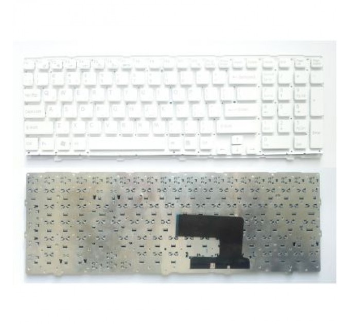 Sony Клавіатура ноутбука Sony VPC-EH Series белая без рамки UA (A43866)