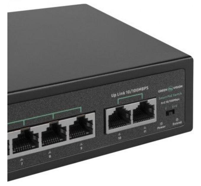Greenvision Комутатор мережевий Greenvision GV-016-D-09+2P