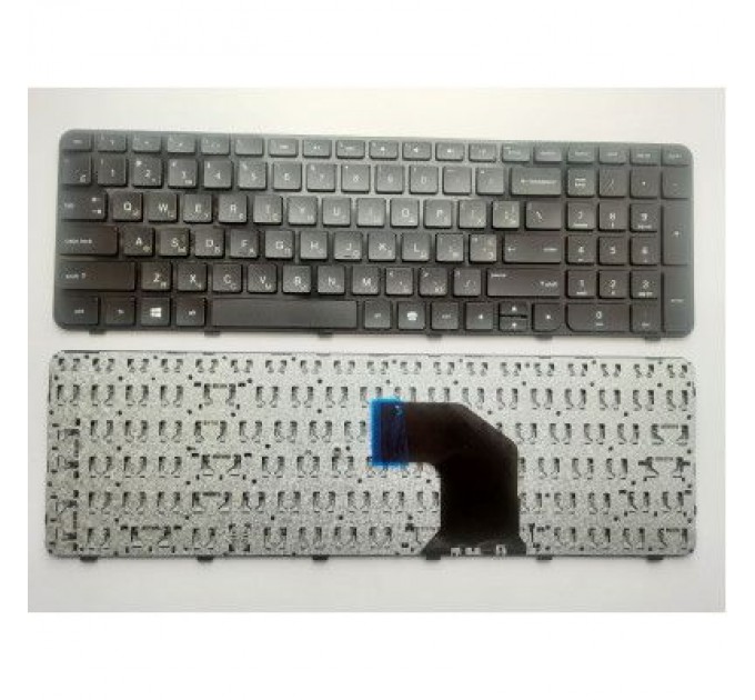 HP Клавіатура ноутбука HP Pavilion G6-2000 черная с черной рамкой UA (A43850)