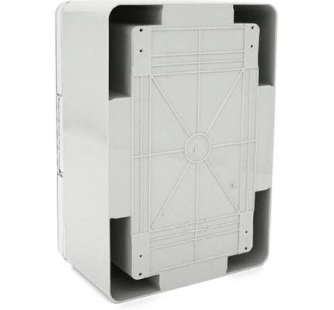 ADAL PANO Шафа настінна ADAL PANO 300х200х130, з прозор. двецятами, IP65, Бокс ударостійкий, ABS пластик (111515)
