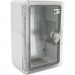 ADAL PANO Шафа настінна ADAL PANO 300х200х130, з прозор. двецятами, IP65, Бокс ударостійкий, ABS пластик (111515)