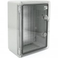 ADAL PANO Шафа настінна ADAL PANO 350х250х150, з прозор. двецятами, IP65, Бокс ударостійкий, ABS пластик (111516)