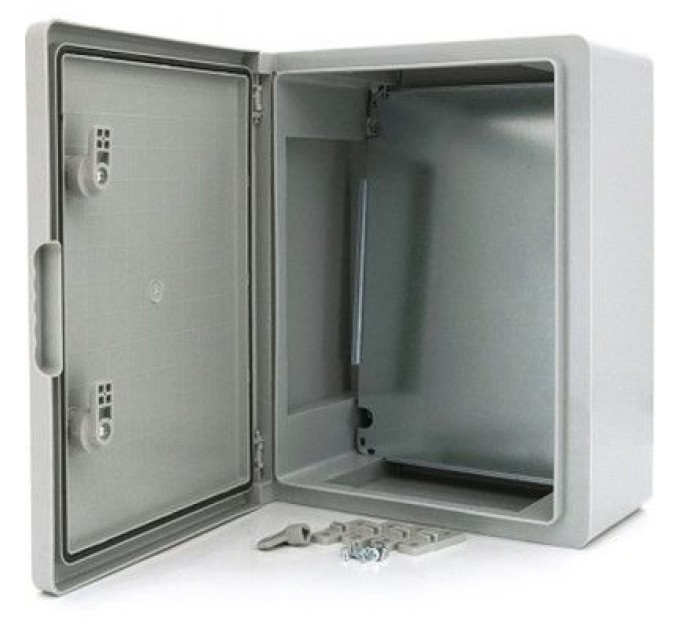 ADAL PANO Шафа настінна ADAL PANO 400х300х170, IP65, Бокс ударостійкий, ABS пластик (108878)