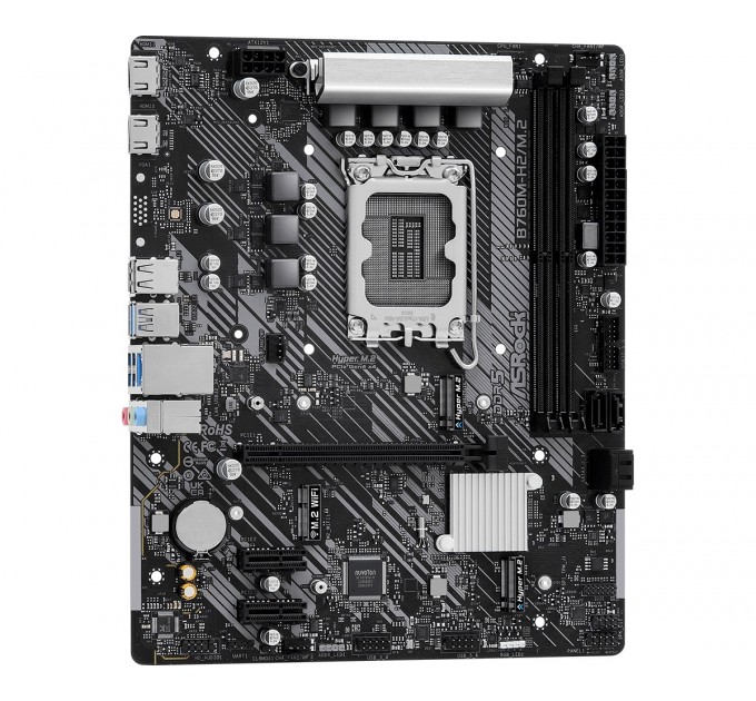 ASRock Материнская плата ASRock B760M-H2/M.2 Socket 1700