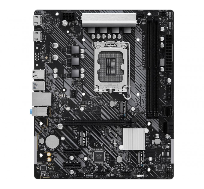 ASRock Материнская плата ASRock B760M-H2/M.2 Socket 1700