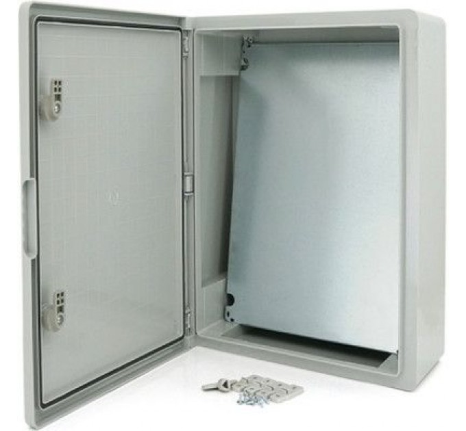 ADAL PANO Шафа настінна ADAL PANO 600х400х200, IP65, Бокс ударостійкий, ABS пластик (108882)