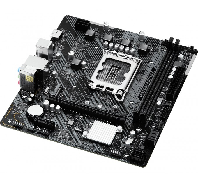 ASRock Материнская плата ASRock H610M-H2/M.2 Socket 1700