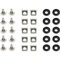 Кріплення для 19" обладнання Cablexpert (гвинт M6, гайка, шайба) комплект кріпильний М6 * 10 (19A-FSET-01)