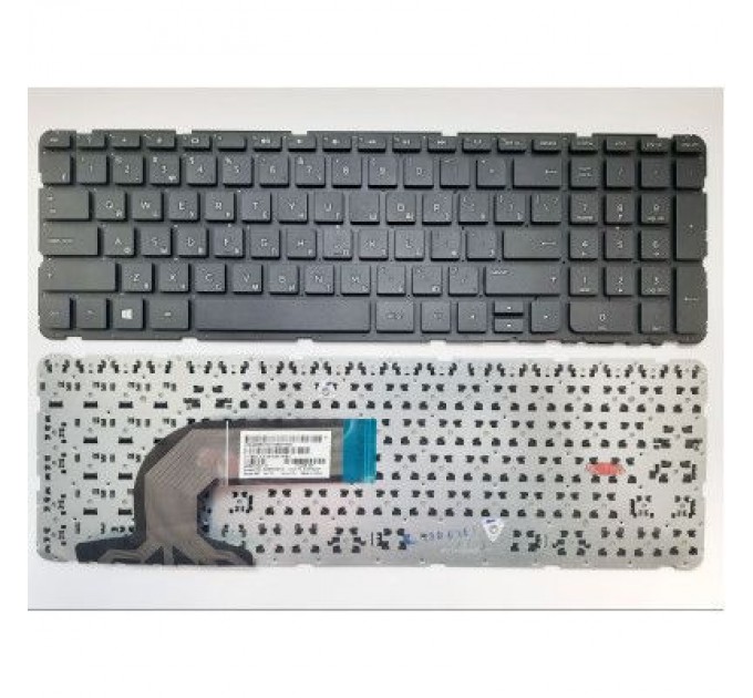 HP Клавіатура ноутбука HP Pavilion 15-E/Probook 250 G3/255 G2/255 G3 черная без рамки (A43748)