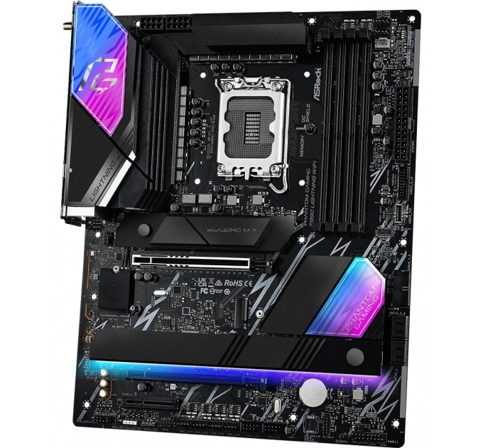ASRock Материнская плата ASRock Z890 Lightning WiFi Socket 1851