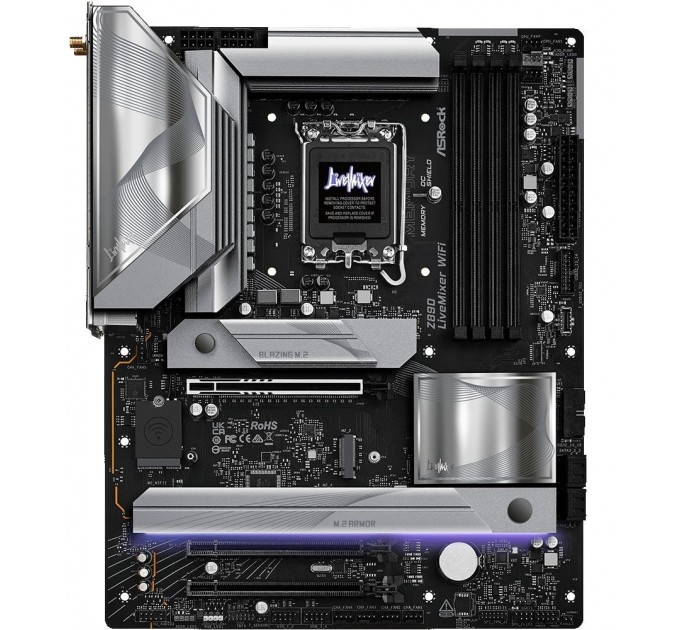 ASRock Материнская плата ASRock Z890 LiveMixer WiFi Socket 1851