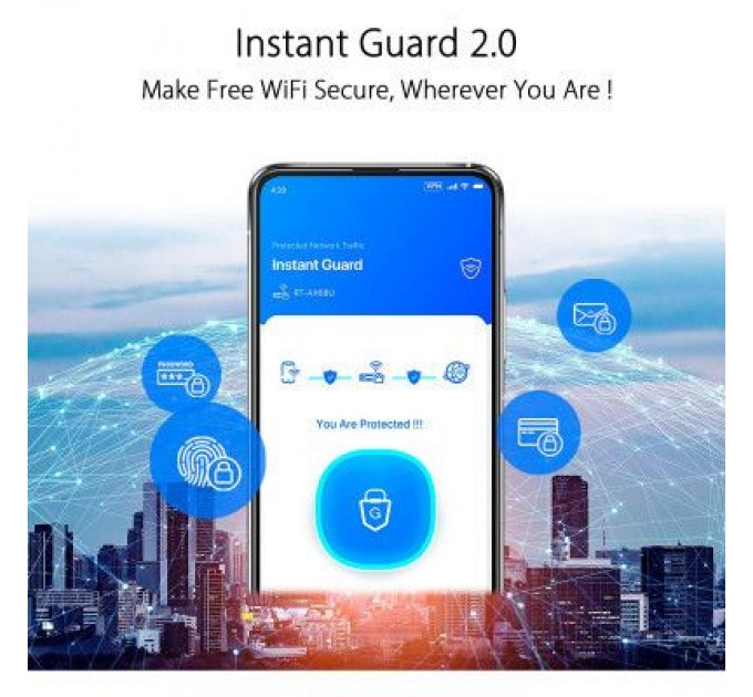 ASUS Маршрутизатор ASUS RT-AX5400 (90IG0860-MO3B00)