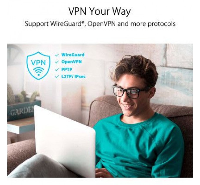 ASUS Маршрутизатор ASUS RT-AX5400 (90IG0860-MO3B00)