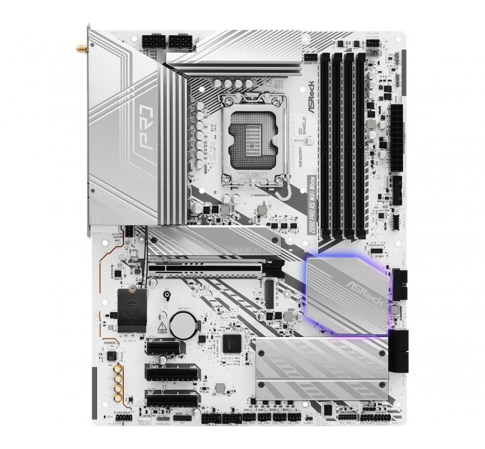 ASRock Материнская плата ASRock Z890 Pro RS WiFi White Socket 1851