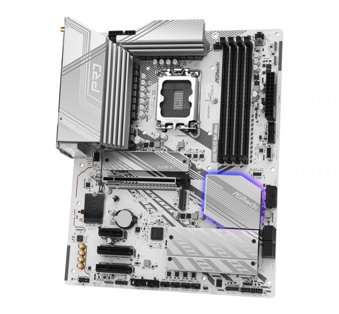 ASRock Материнская плата ASRock Z890 Pro RS WiFi White Socket 1851