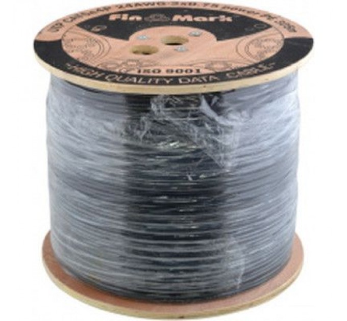 FinMark Кабель мережевий FinMark UTP 500м CAT5e 2P 24AWG PE B Pull Box (055850)