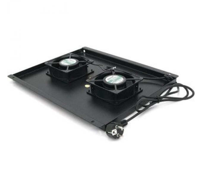 Merlion Вентиляторний модуль 2 вент. 19" 1U, для глибини 600мм Merlion (31230 / JG-06-2Fan)