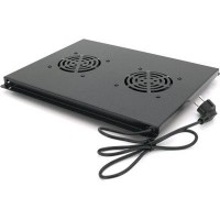 Вентиляторний модуль 2 вент. 19" 1U, для глибини 600мм Merlion (31230 / JG-06-2Fan)