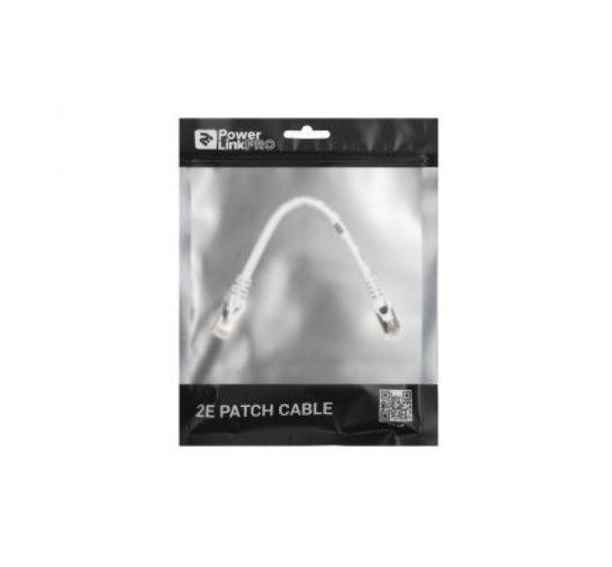 2E Патч-корд 0.20м S/FTP Cat 6 CU PVC 26AWG 7/0.16 grey 2E (2E-PC6SFTPCOP-020GRY)