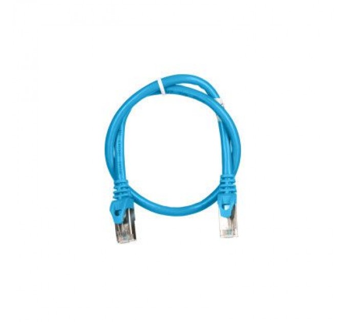 2E Патч-корд 0.50м S/FTP Cat 6 CU PVC 26AWG 7/0.16 blue 2E (2E-PC6SFTPCOP-050BL)