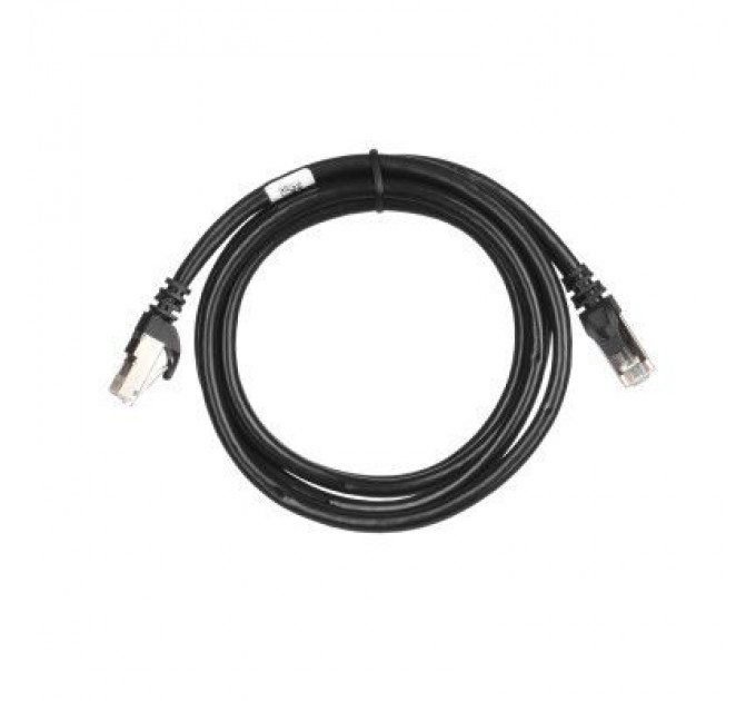 2E Патч-корд 1.50м S/FTP Cat 6 CU PVC 26AWG 7/0.16 black 2E (2E-PC6SFTPCOP-150BK)