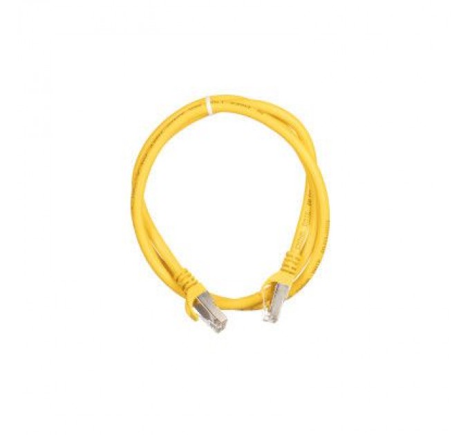2E Патч-корд 1м S/FTP Cat 6 CU PVC 26AWG 7/0.16 yellow 2E (2E-PC6SFTPCOP-100YLW)