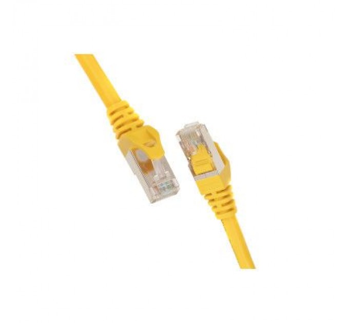 2E Патч-корд 1м S/FTP Cat 6 CU PVC 26AWG 7/0.16 yellow 2E (2E-PC6SFTPCOP-100YLW)