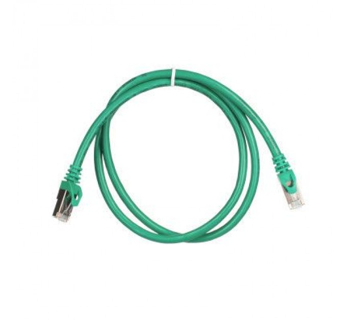 2E Патч-корд 1м S/FTP Cat 6 CU PVC 26AWG 7/0.16 green 2E (2E-PC6SFTPCOP-100GRN)