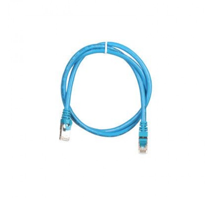2E Патч-корд 1м S/FTP Cat 6 CU PVC 26AWG 7/0.16 blue 2E (2E-PC6SFTPCOP-100BL)