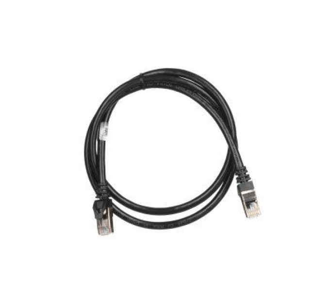 2E Патч-корд 1м S/FTP Cat 6 CU PVC 26AWG 7/0.16 black 2E (2E-PC6SFTPCOP-100BK)