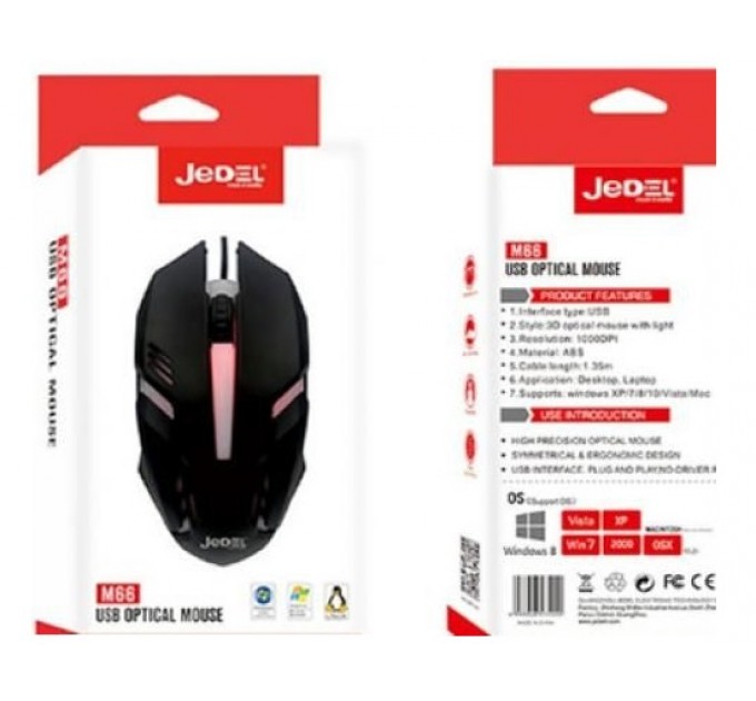 Jedel Мышь Jedel M66 Black